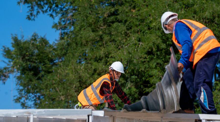 Professional metal roof installation in Mapleton, ND